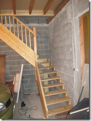 construire un escalier en bois