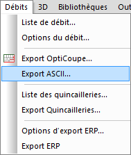 export ascii