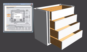 tiroirs logiciel creation meuble