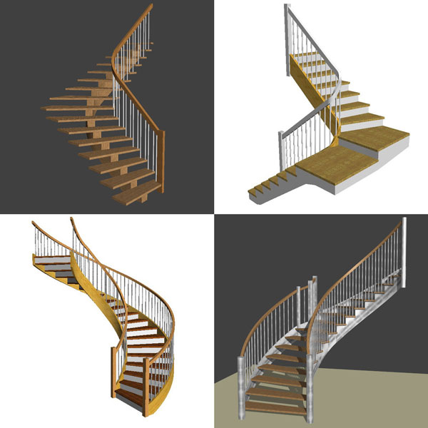 service de conception d'escalier